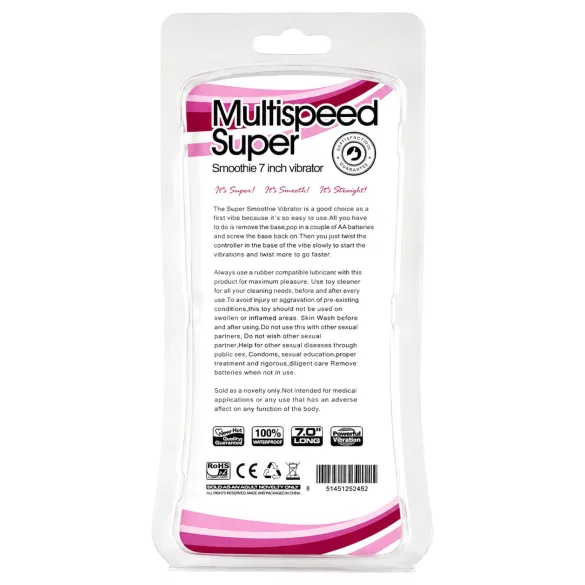 Lonely Multispeed - vibratorska palica (črna)