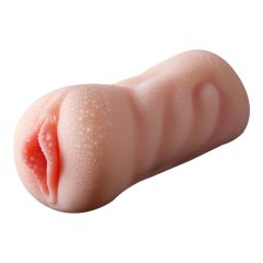 Samski 2v1 - lažni pička in usta masturbator (naravni)