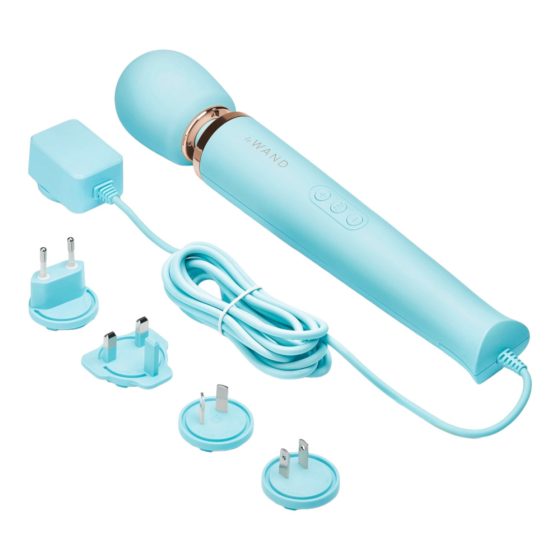 le Wand - ekskluzivni masažni vibrator (modra)