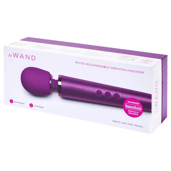 le Wand Petite - masažni vibrator - ekskluzivni model - vijolična