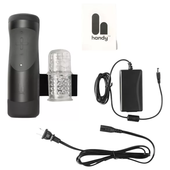 The Handy 1.1 - masturbator za moške - pameten, omrežni, VR - črn