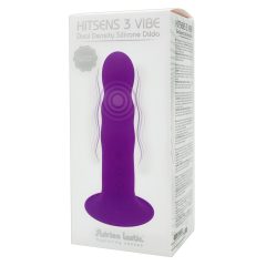   Hitsens 3 - Nastavljiv vibrator z valovi za polnjenje (vijolična)