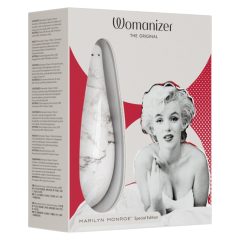   Womanizer Marilyn Monroe Special - Clitoralizer z možnostjo polnjenja (bela)