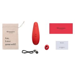   Womanizer Marilyn Monroe Special - stimulator klitorisa za ponovno polnjenje (rdeča)