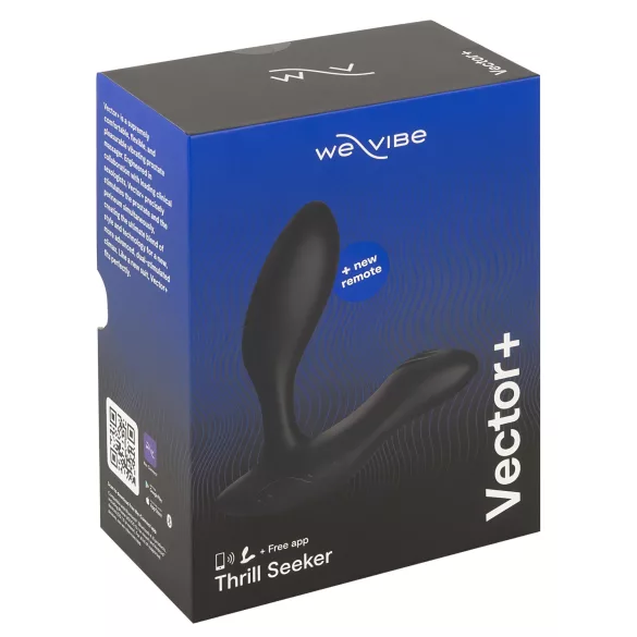 We-Vibe Vector+ - analni vibrator z daljinskim upravljanjem