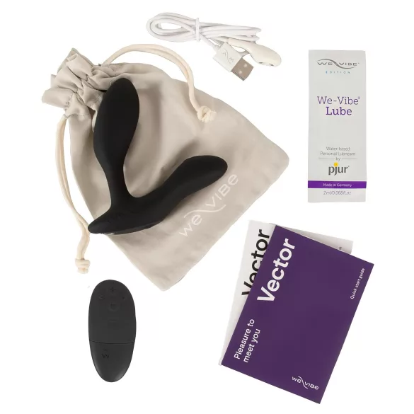 We-Vibe Vector+ - analni vibrator z daljinskim upravljanjem