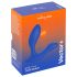 We-Vibe Vector+ - analni vibrator z daljinskim upravljanjem - modra, polnjenje