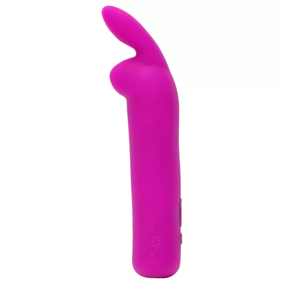 Happyrabbit - mini vibrator z zajčjimi ušesi - polnilni - vijoličen