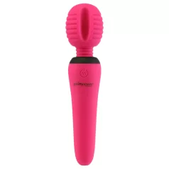 PalmPower groove - polnilni masažni vibrator - roza