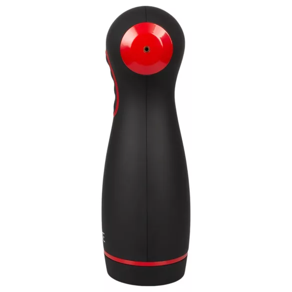WYNE 06 - masturbator z vibracijo in sesanjem - polnilni - črn