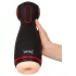 WYNE 06 - masturbator z vibracijo in sesanjem - polnilni - črn