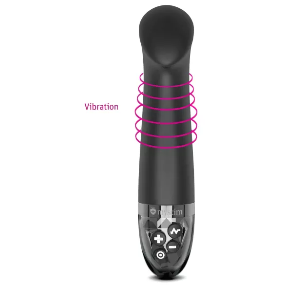 mystim - elektro G-točka vibrator - črna