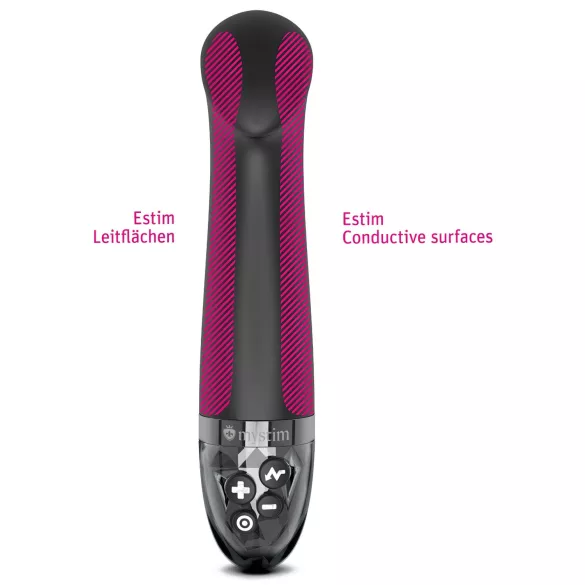 mystim - elektro G-točka vibrator - črna
