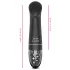 mystim - elektro G-točka vibrator - črna