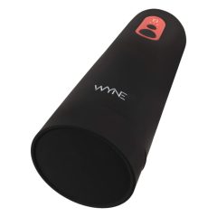   WYNE 08 - Masturbator z možnostjo polnjenja, ki se premika navzgor in navzdol (črn)