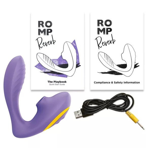 ROMP Reverb - vibrator za G-točko in klitoris - vibracije in zračni valovi