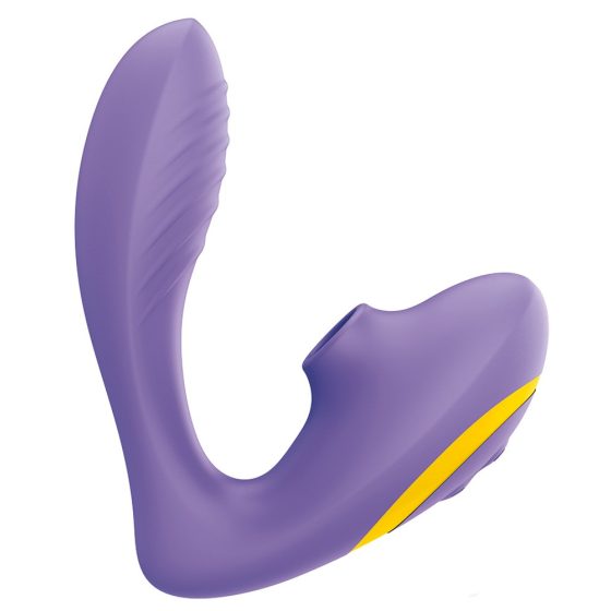 ROMP Reverb - vodoodporen vibrator za točko G in stimulator klitorisa (vijolična)