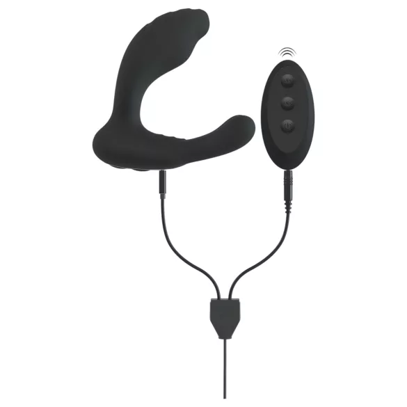 Smile - vibrator za G-točko in prostato - črna