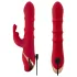 You2Toys Rabbit - vibrator z gibljivim obročkom - rdeč