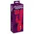 You2Toys Rabbit - vibrator z gibljivim obročkom - rdeč