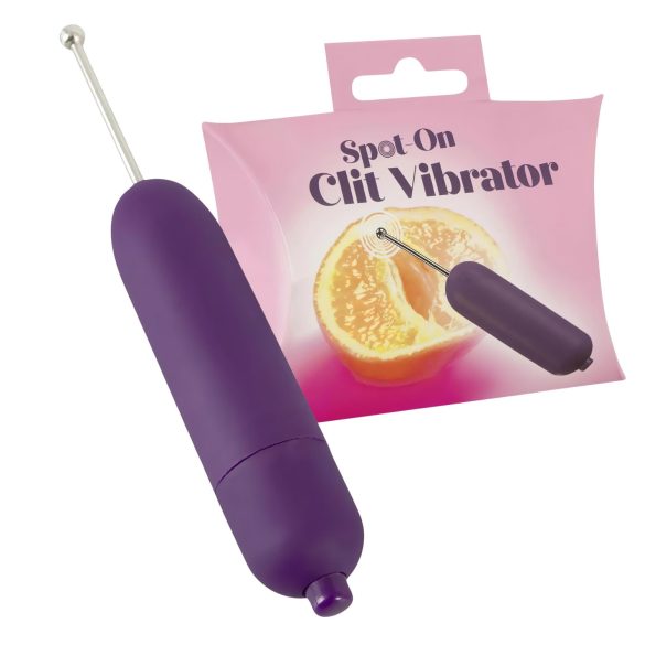 You2Toys - klitoralni vibrator - točkovna stimulacija - vijoličen