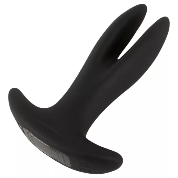 ANOS - dvojna analna vibratorja (črna)