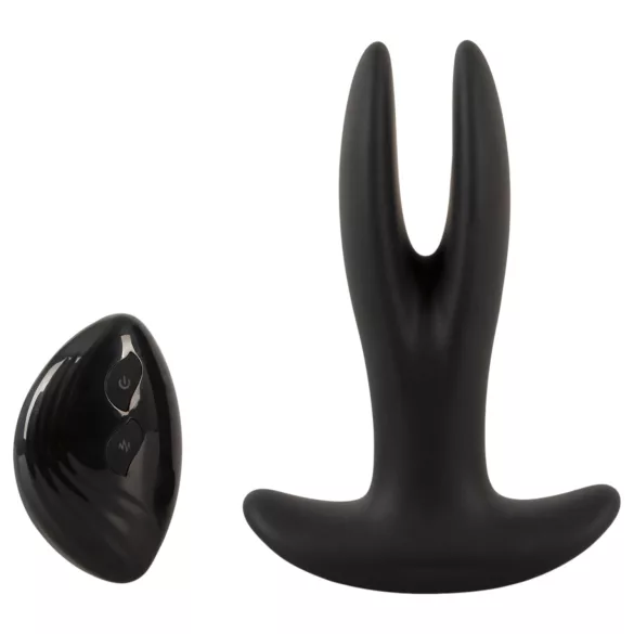 ANOS - dvojna analna vibratorja (črna)
