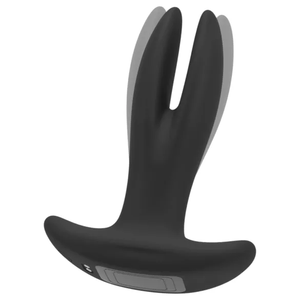 ANOS - dvojna analna vibratorja (črna)