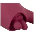 Javida - vibrator s stimulacijo jezika 2v1 - rdeč