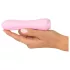 Cuties Mini 4 - vibrator za točko G - vodoodporen, polnljiv - roza