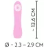 Cuties Mini 4 - vibrator za točko G - vodoodporen, polnljiv - roza
