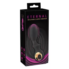 Eternal - napihljiv G-točka vibrator (črn)
