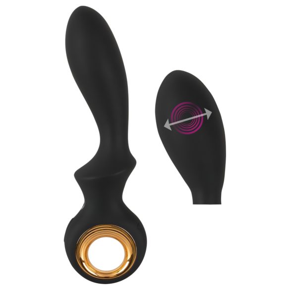Eternal - napihljiv G-točka vibrator (črn)