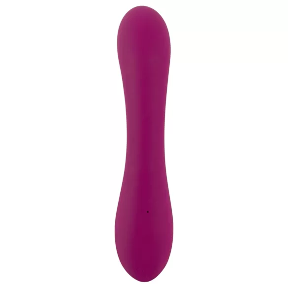 Javida - vibracijski dildo s črpalko - 2 točki stimulacije - vijoličen
