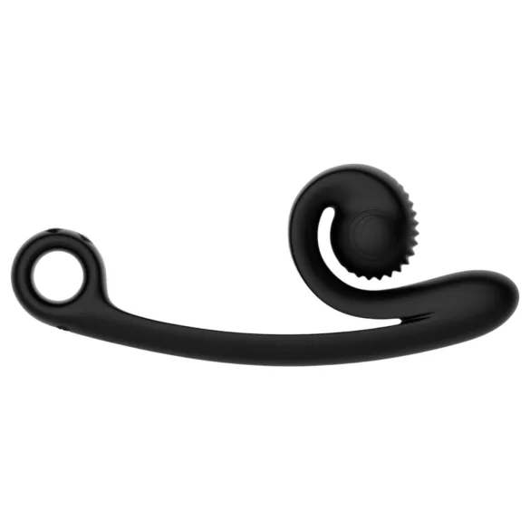 Snail Vibe Curve - 2v1 stimulacija klitorisa in vibrator (črna)