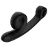 Snail Vibe Curve - 2v1 stimulacija klitorisa in vibrator (črna)