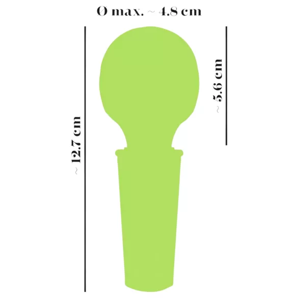 You2Toys Mini Wand - polnilni masažni vibrator (zelena)