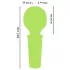 You2Toys Mini Wand - polnilni masažni vibrator (zelena)