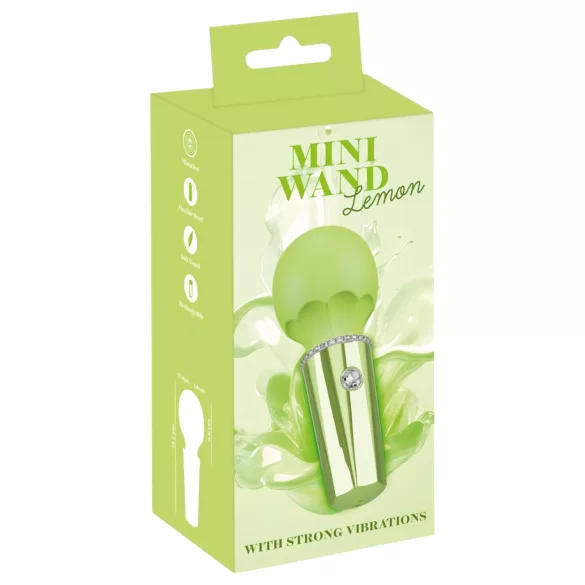You2Toys Mini Wand - polnilni masažni vibrator (zelena)