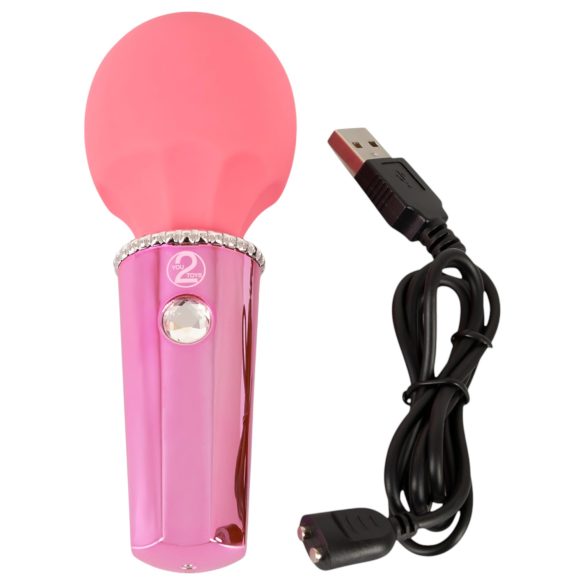You2Toys Mini Wand - akumulatorski masažni vibrator (roza)