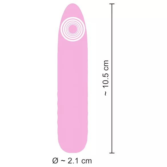 Cuties - mini vibrator - roza