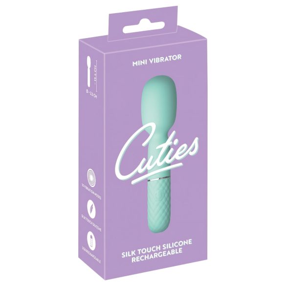Cuties - mini vibrator za masažo - vodoodporen - meta