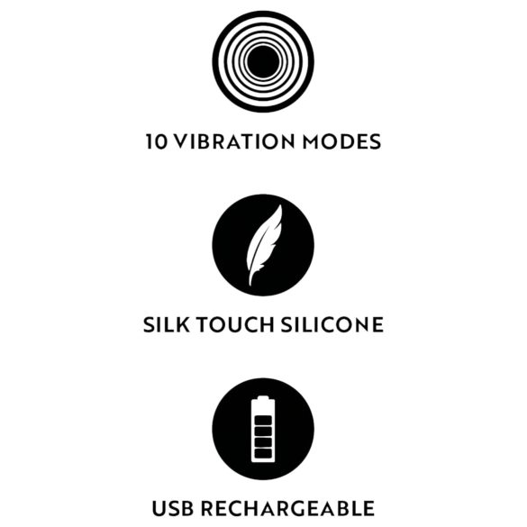 Cuties - mini vibrator za masažo - vodoodporen - meta