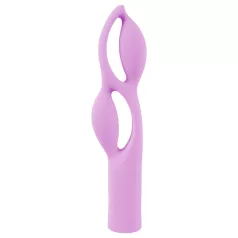  You2Toys Fabulous - polnilni 2-motorski vibrator (vijoličen)