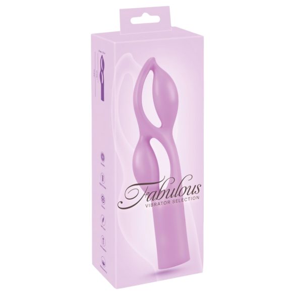 You2Toys Fabulous - polnilni 2-motorski vibrator (vijoličen)