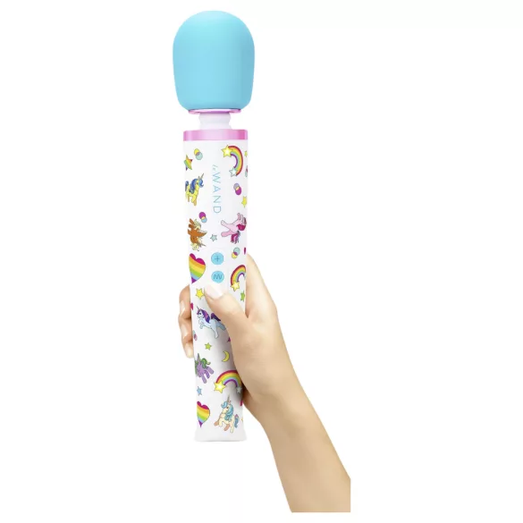 le Wand Unicorn - masažni vibrator set - mavrica