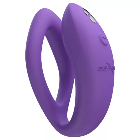 We-Vibe Sync O - Aplikacijo nadzorovan vibrator za pare (vijoličen)