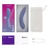 We-Vibe Rave 2 - vibrirni stimulator G-točke - pameten, polnilen - moder