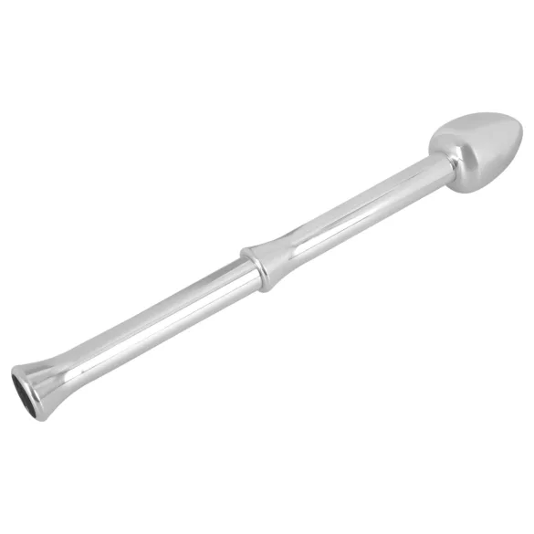 Rebel - kovinski vibrator za prostato (srebrn)