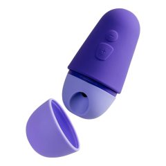   ROMP Free X - stimulator klitorisa z zračnim valovanjem, ki ga je mogoče ponovno napolniti (vijolična)